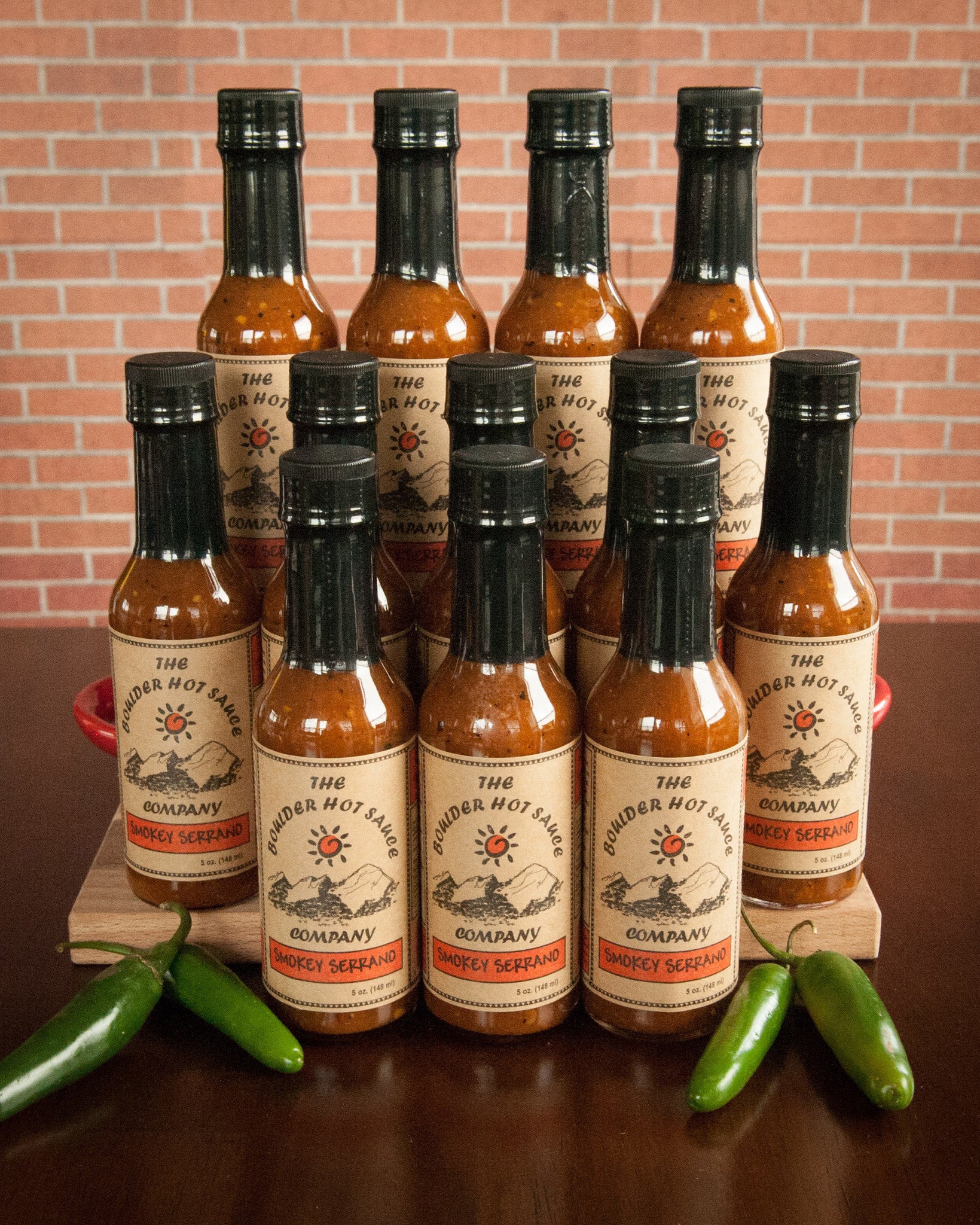 Smokey Serrano Case 12-5 oz bottles