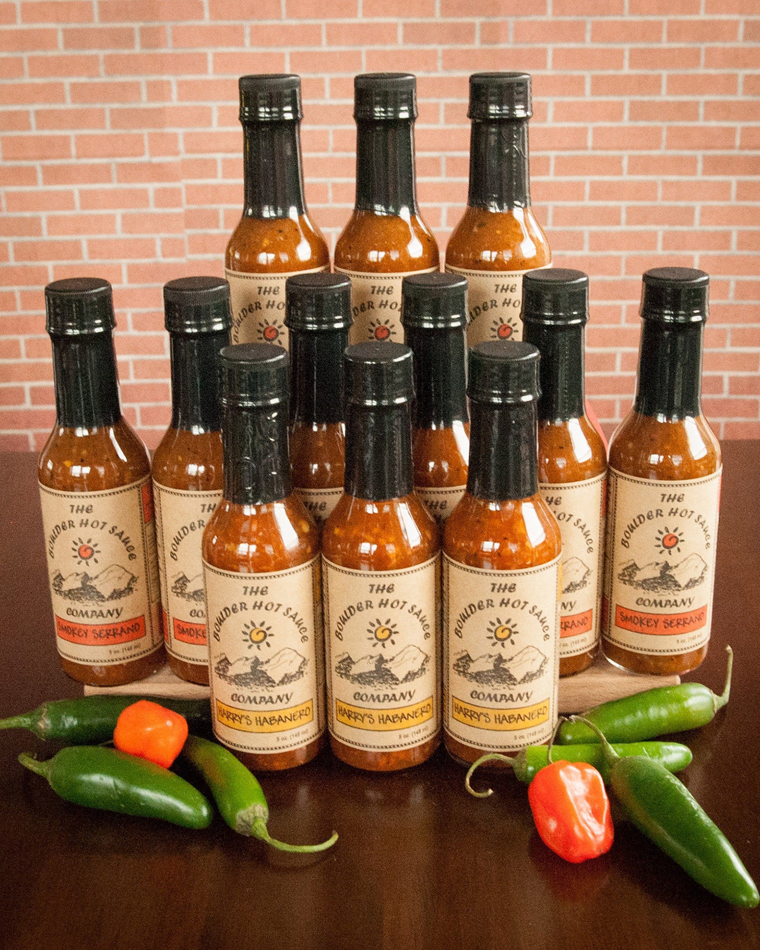Mixed Case  9 Serrano 3 Habanero